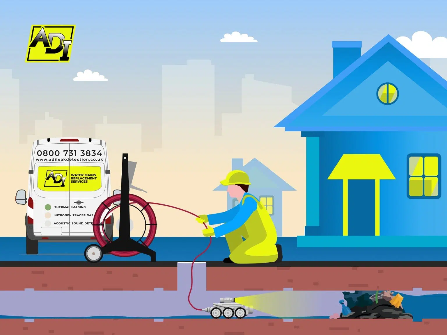 Drainage CCTV Surveys & Investigations Abingdon